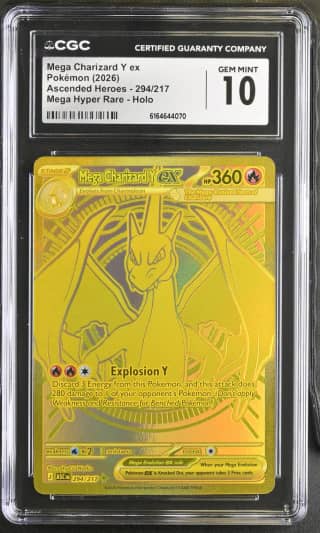 2026 #294 Mega Charizard Y ex CGC 10