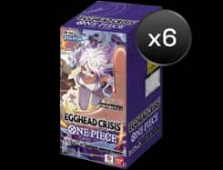 6× EB04 Egghead Crisis Booster Box Bundle